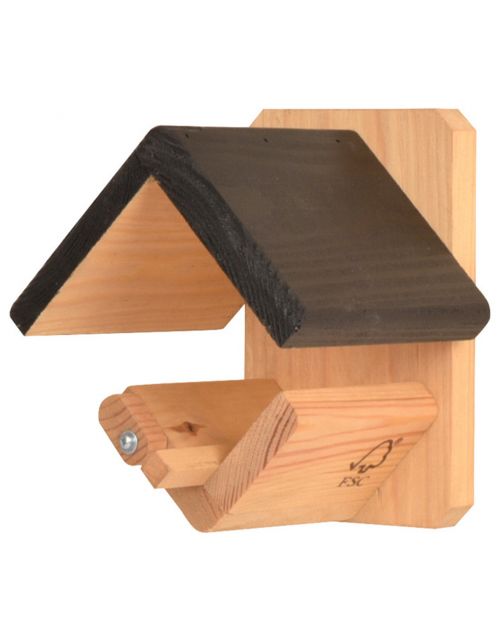 Wildbird Pindakaaspothouder Westport - Voersilo - 14x13x16 cm Zwart Wit