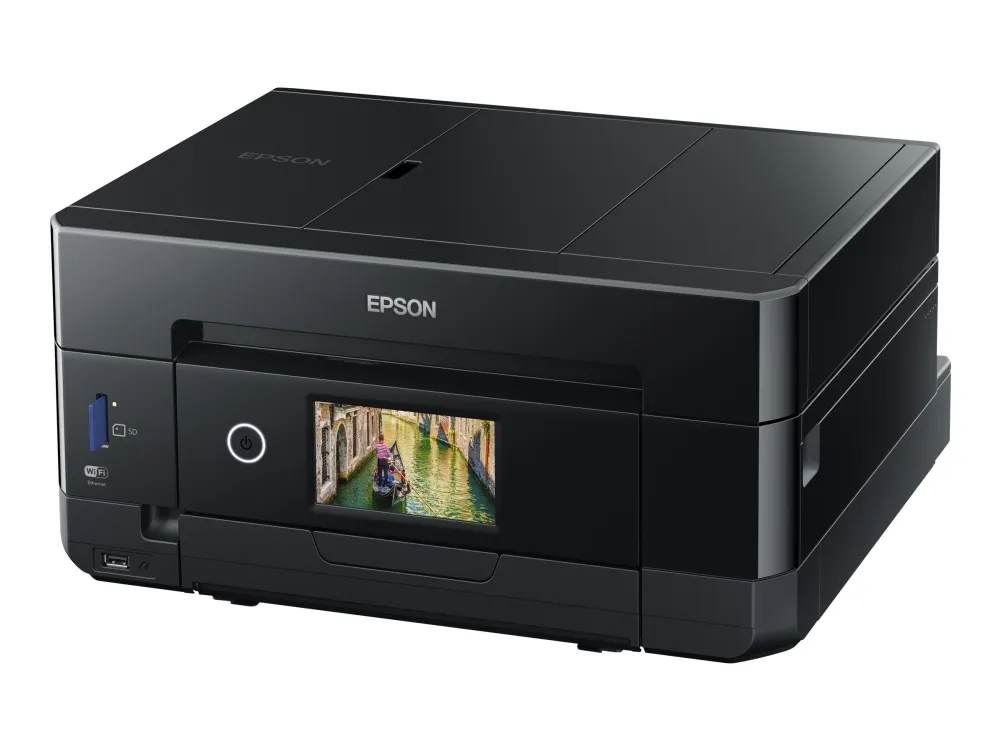 Epson Expression Premium XP-7100 Small-in-One - Multifunktionsprinter - farve - blækprinter - Legal (216 x 356 mm) (original) - A4/Legal (medie) - op til 11 spm (kopiering) - op til 15.8 spm (udskriver) - 120 ark - USB 2.0, Gigabit LAN, Wi-Fi(n) - so