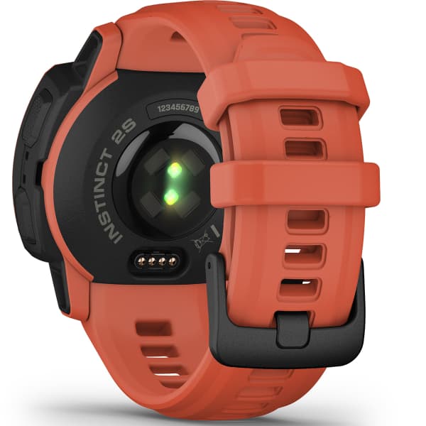 SFS195_Cardio et GPS GARMIN INSTINCT 2S POPPY