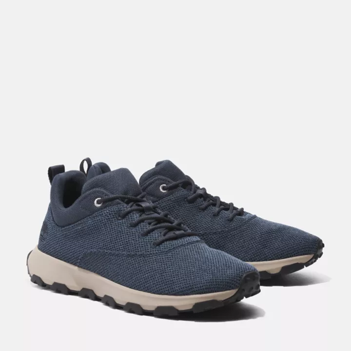 Basket Winsor Park pour homme en bleu foncé