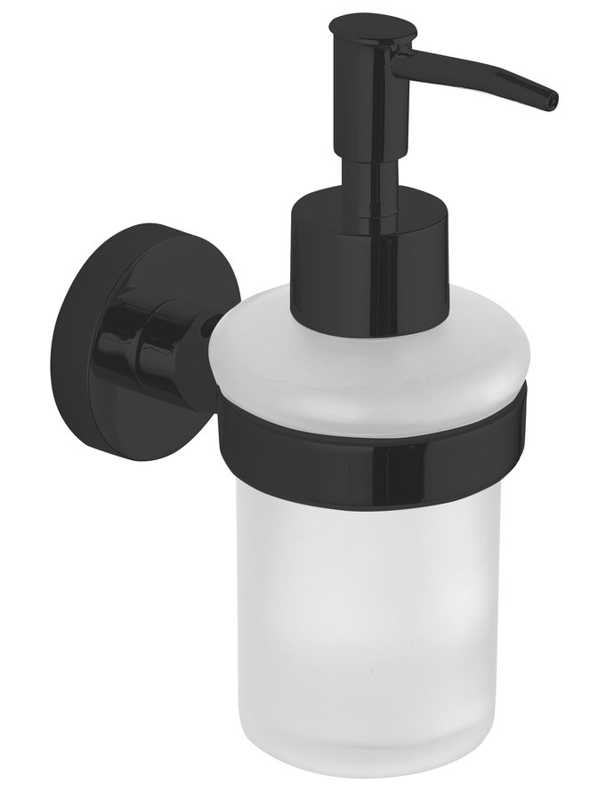Aqualine Samba zeepdispenser zwart