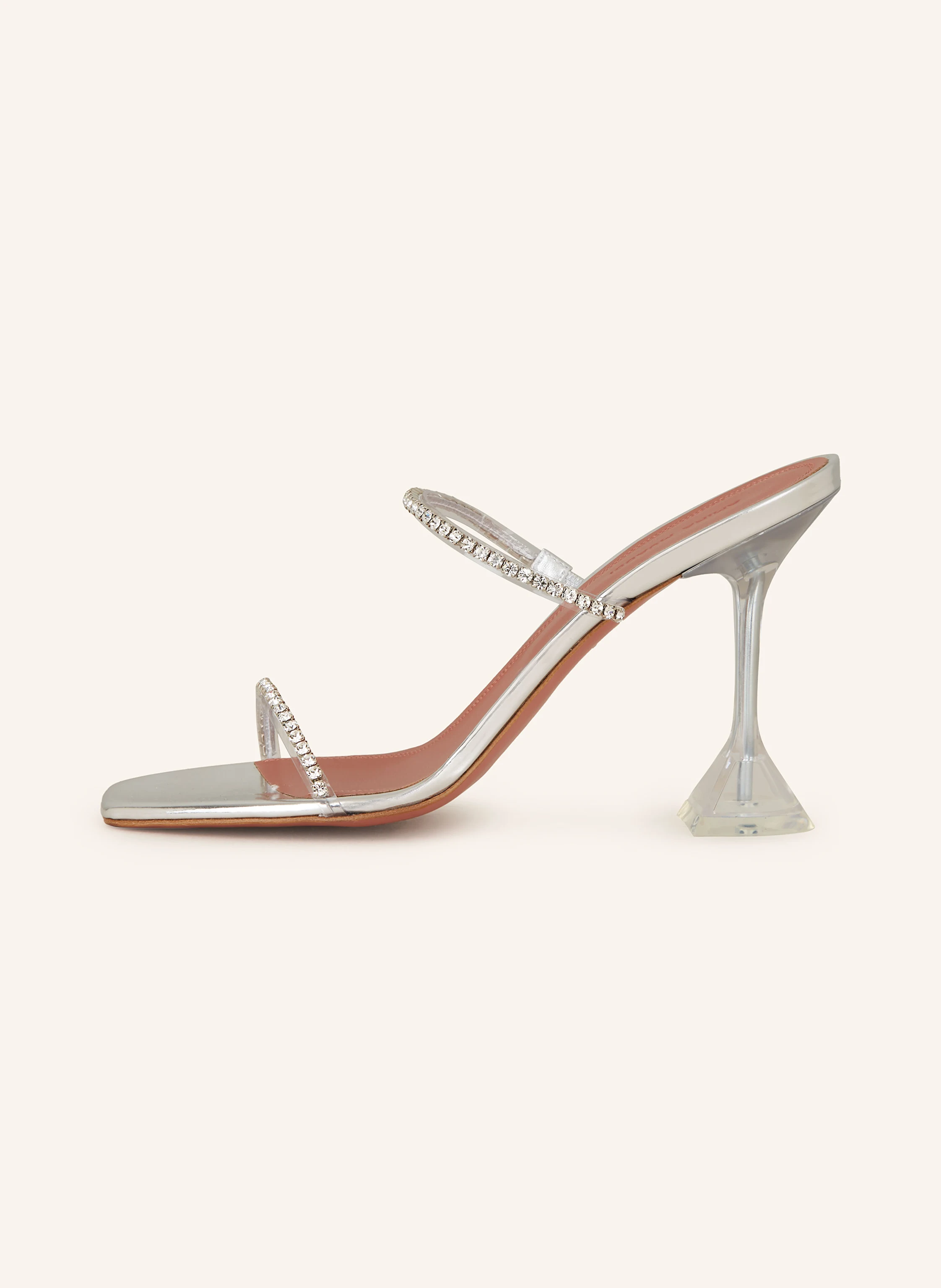 AMINA MUADDI Mules GILDA mit Schmucksteinen