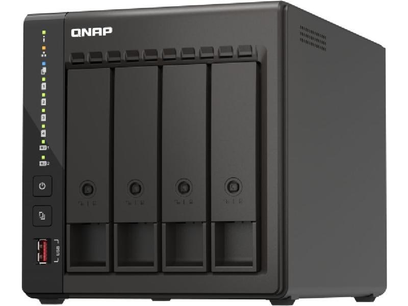 QNAP NAS TS-453E-8G 4-bay NAS mit 4 Laufwerkschächten