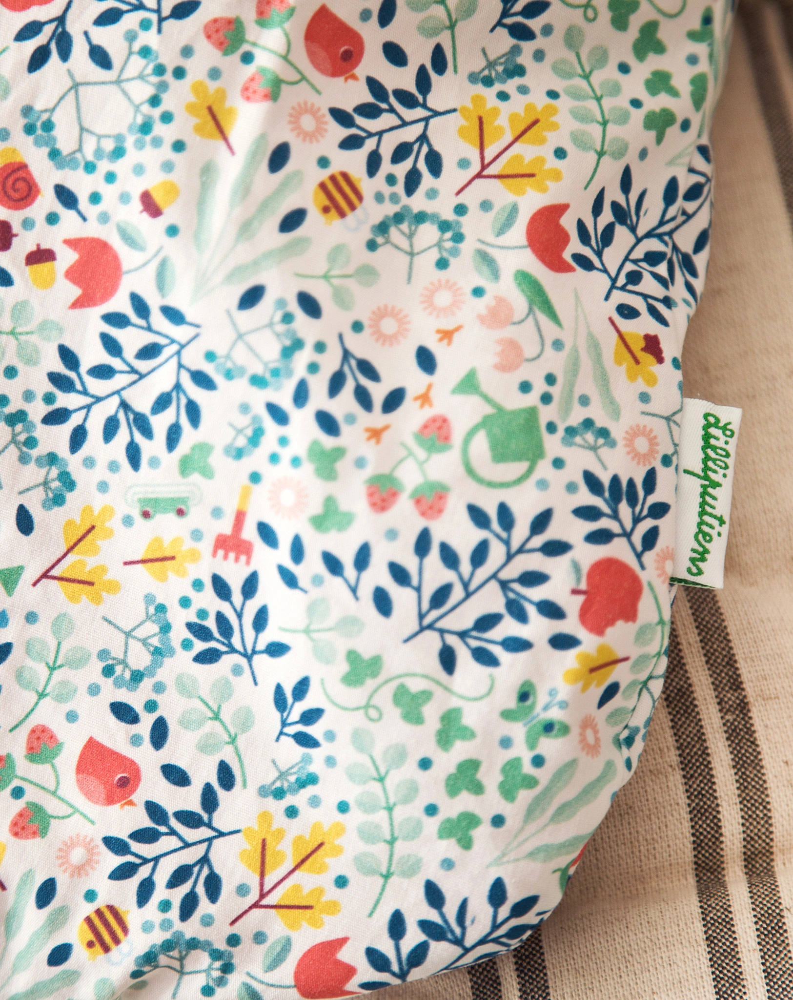 Puppenschlafsack FLOWERS (36cm) in bunt