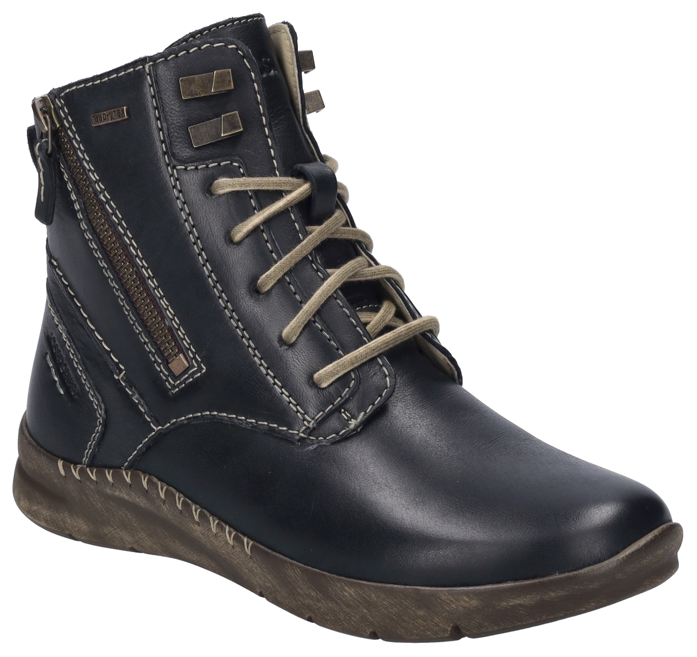 Josef Seibel Winterboots »Conny 55«  Winterboot, Schnürboots, Komfortschuh mit Warmfutter