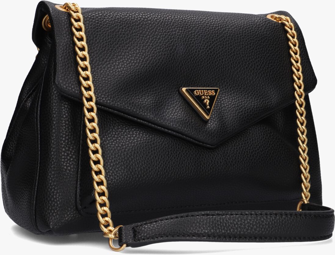 GUESS zwarte guess schoudertas laryn convertible