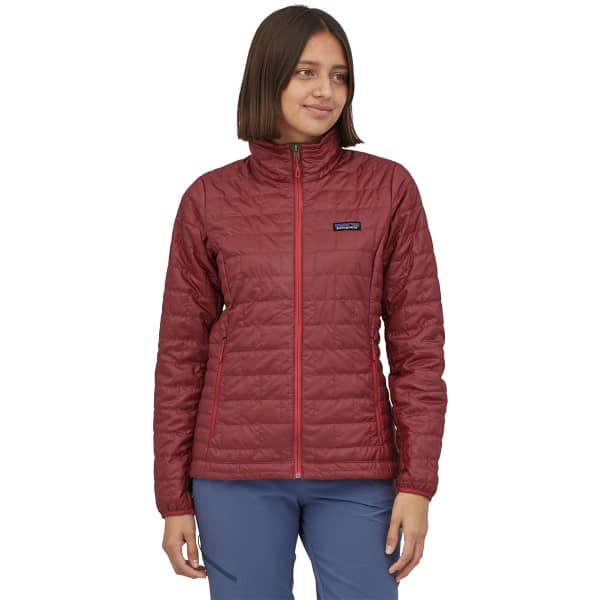 Doudoune randonnée PATAGONIA W'S NANO PUFF JKT SEQUOIA RED