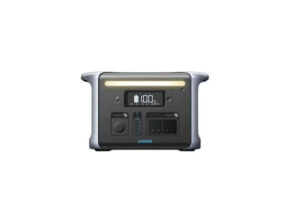 Anker PowerHouse 757 - Transportabel strømstation - 1500 W - AC 220-240 / DC 11-30 V - litiumjernfosfat - 1229 Wh - output-stikforbindelser: 13