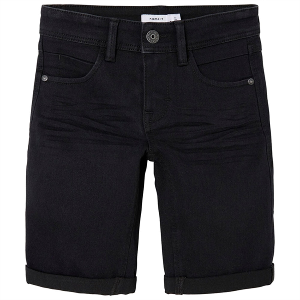 Medium Blue Denim Sofus Noos Shorts - Name it