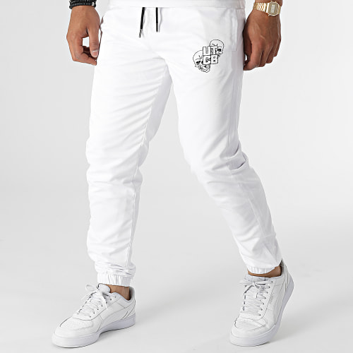 Pantalon Jogging Diamant UTCB Blanc Noir