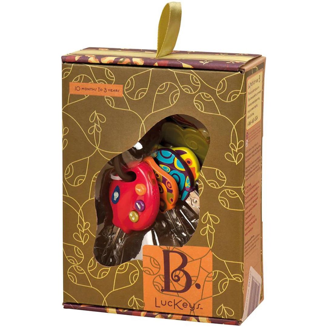 B toys sleutelrammelaar tomato luckeys