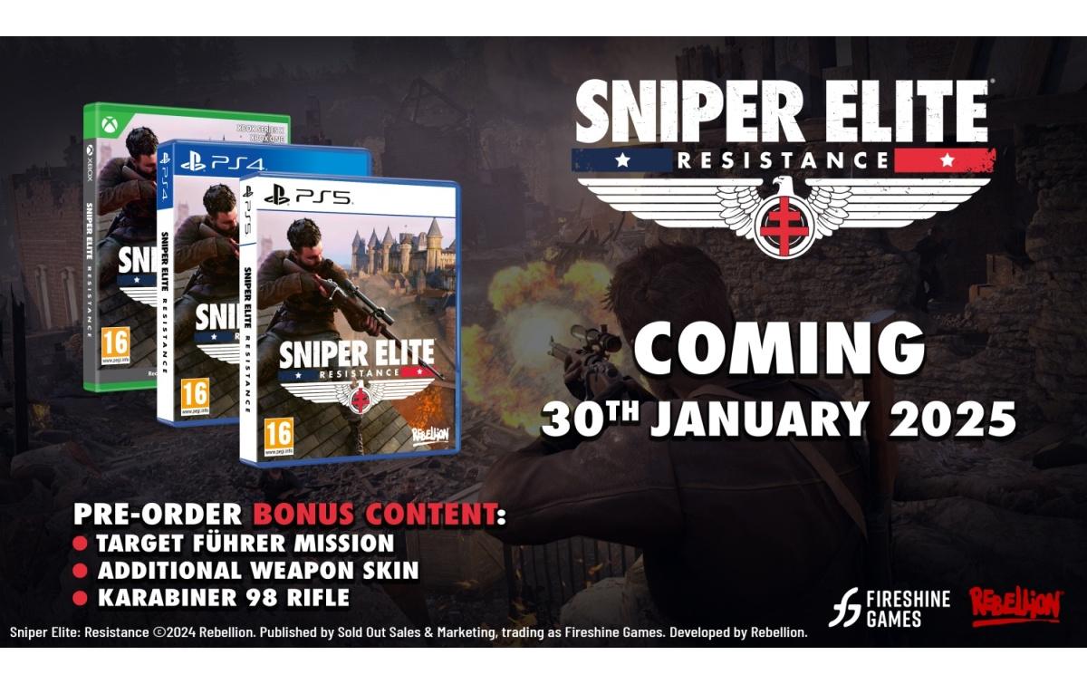Sniper Elite: ResistanceKriegsspiel für die Playstation 4
