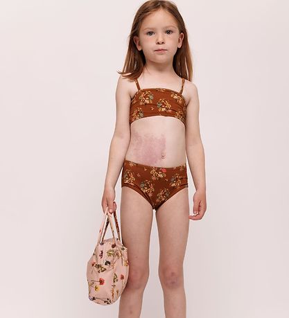 Christina Rohde Bikini - Braun m. Blumen