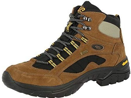 Brütting - 221001 - Wandelschoenen - Bruin - Suède met Nylon Inzetstukken