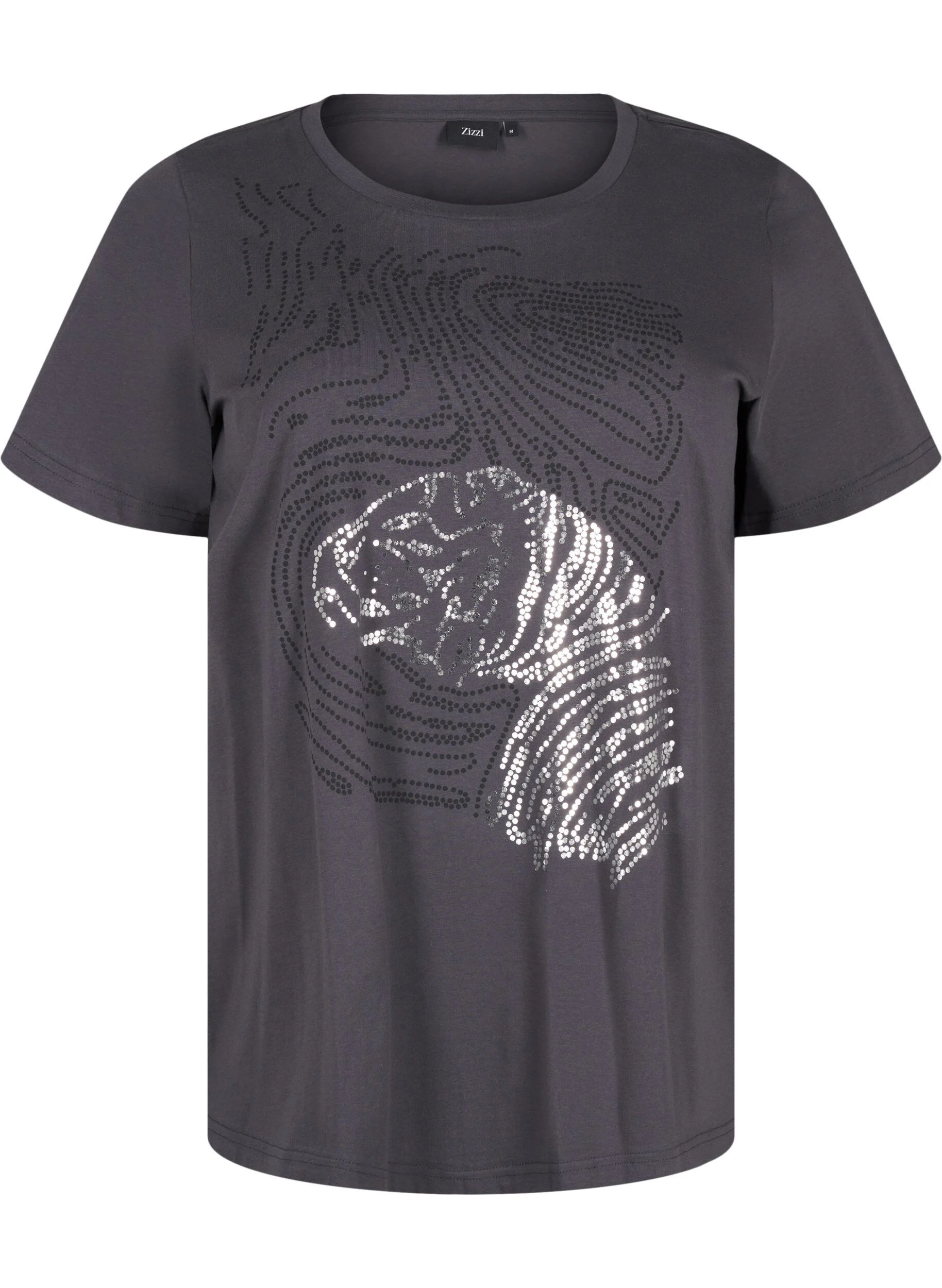 Bomulds t-shirt med print
