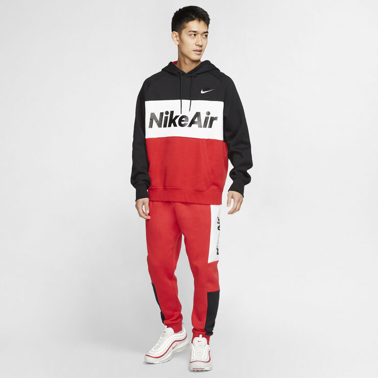 Nike Air Fleece hættetrøje Black