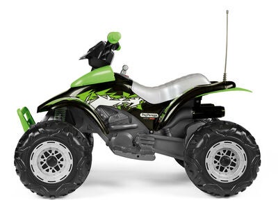 PegPérego Corral T-Rex Firhjuling 330W, Grønn/Svart