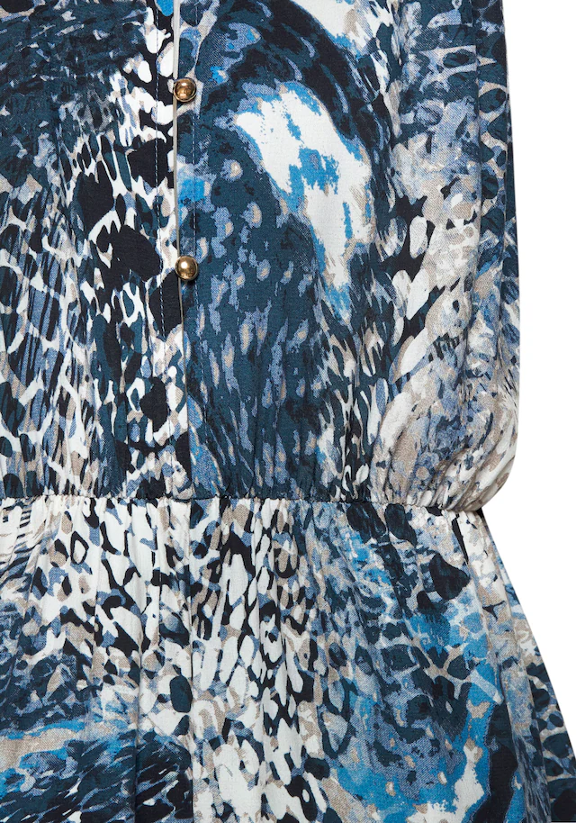 LASCANA Maxikleid mit Alloverprint, leichtes Sommerkleid, fliessendes Strandkleid