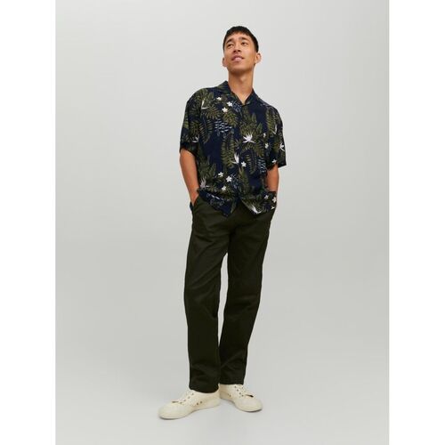 Jack & Jones - 12202240 BLATROPIC-PERFECT NAVY Azul