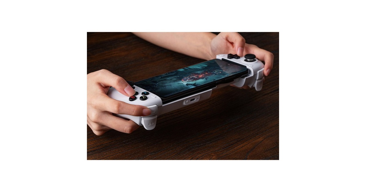 8BitDoUltimate Mobile Gaming Controller  (Wit, Bluetooth, Android)