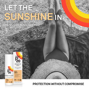 Riemann P20 Zonnebrand Sensitive Skin SPF50  100ML