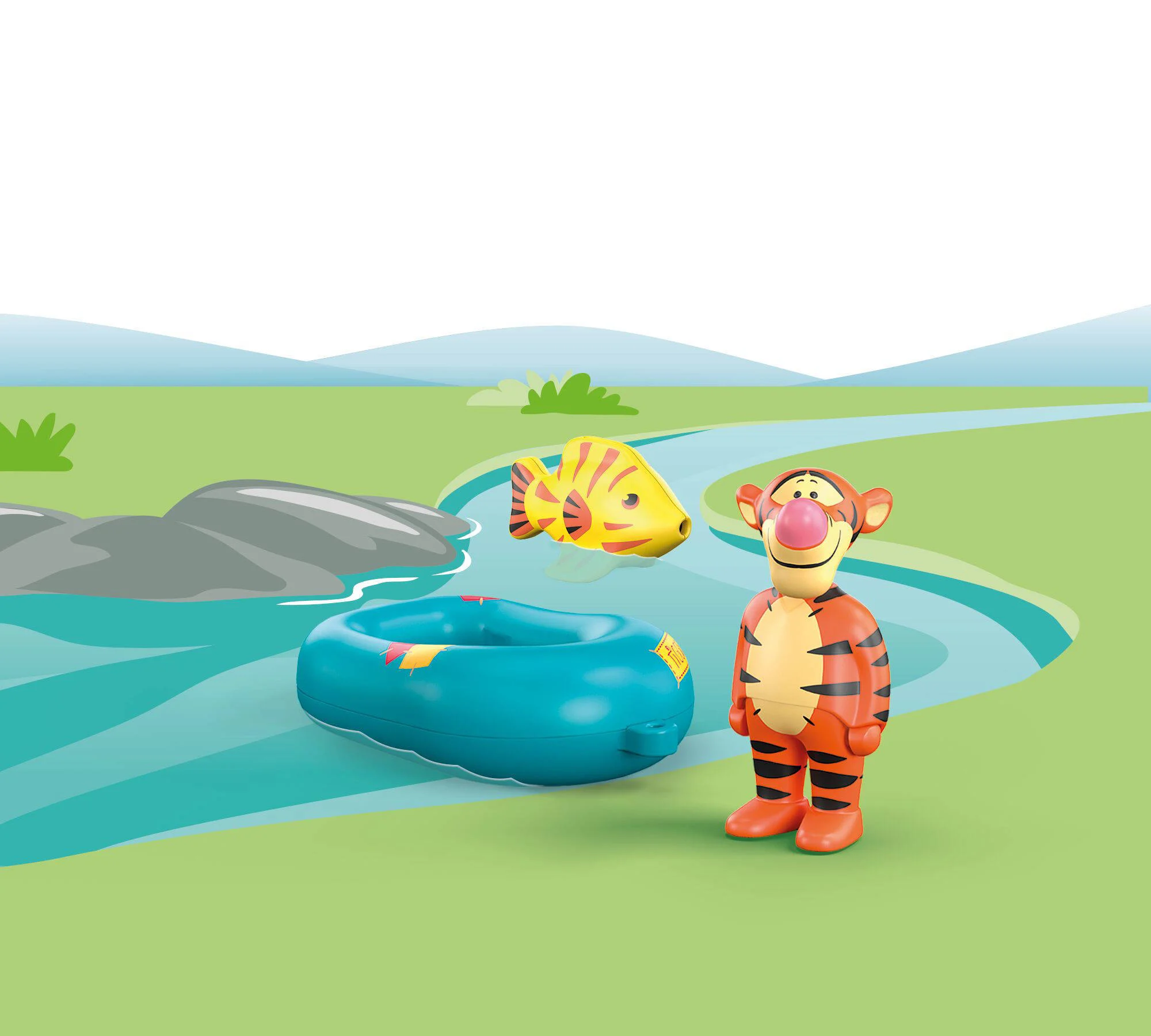 Playmobil Teigetjes opblaasbare boottocht - 71704