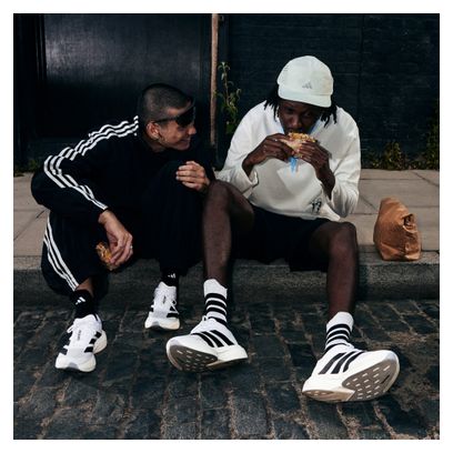 Chaussures Running adidas Adizero Evo SL Blanc/Noir Homme