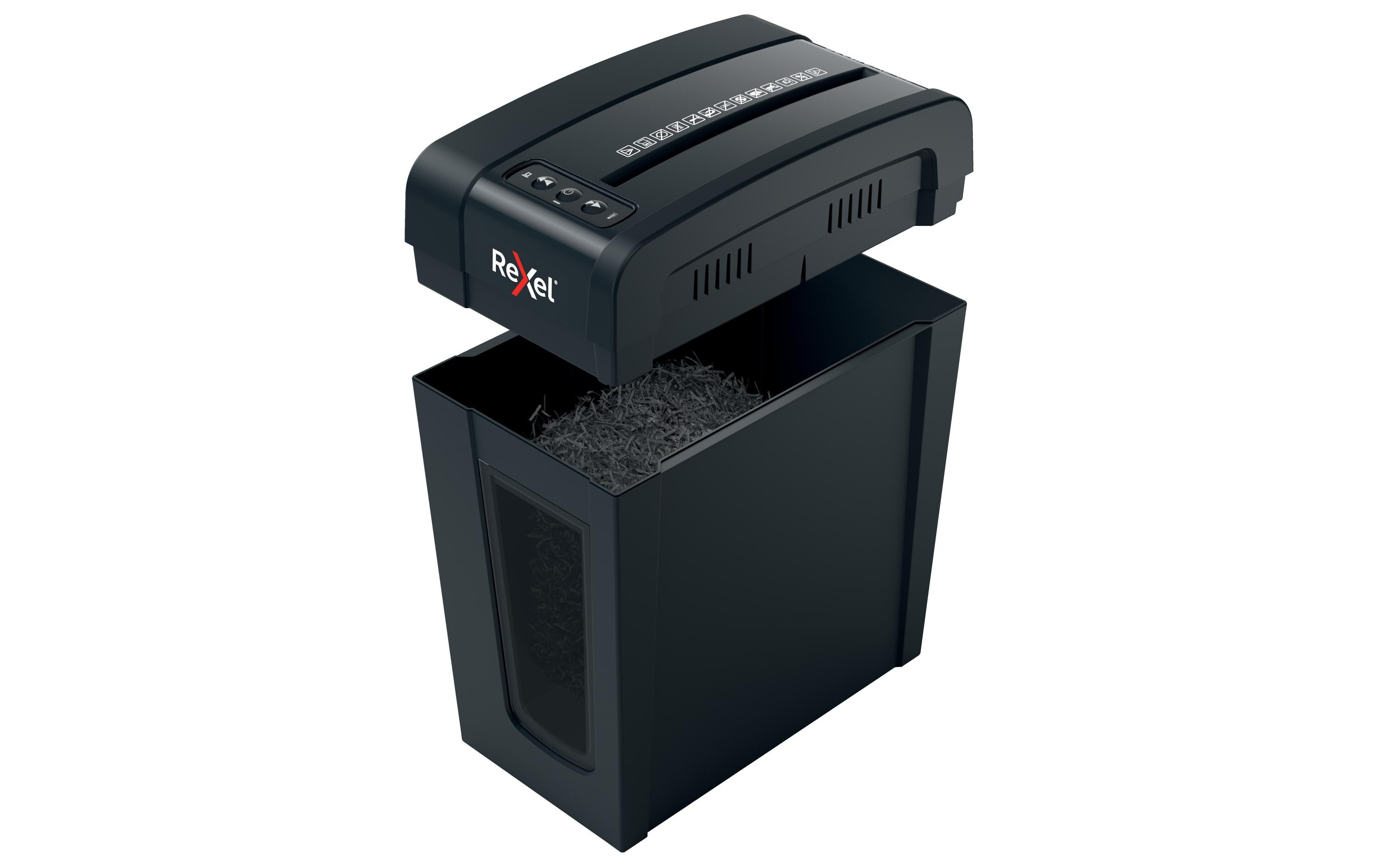 Aktenvernichter Rexel Secure X8-SL P-4, 8 Seiten<br>Manueller Schredder für die sichere Vernichtung vertraulicher Unterlagen