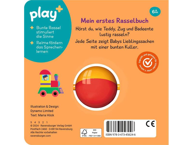 play  Bilderbuch schütteln, rasseln, spielen: Erste Sachen Mein erstes Rasselbuch