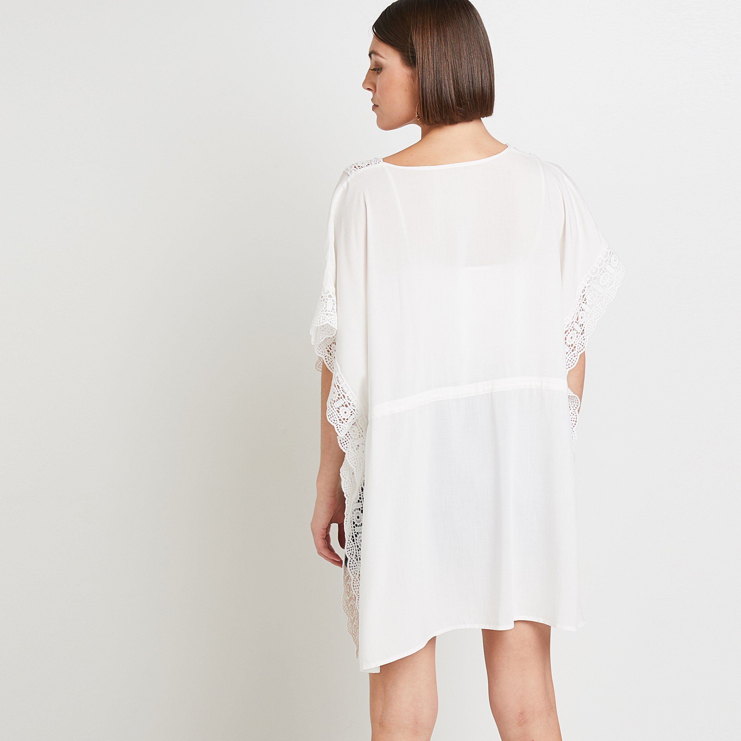 Paréo femme - BLANC
