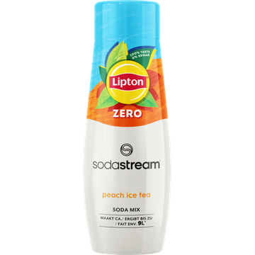 SodaStream Lipton Peach Zero Siroop 440ML