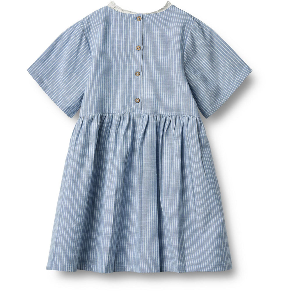 Køb Wheat Blue Stripe Kjole S/S Elma
