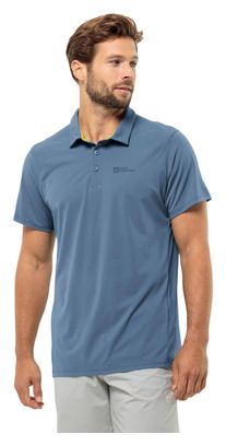 Polo Jack Wolfskin Prelight Trail Bleu