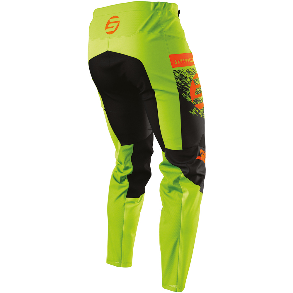 Shot - Pantalon enfant Devo Kid Roll Vert / Noir / Orange