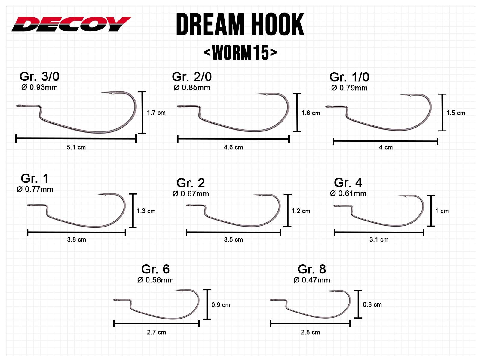 Dream Hook Worm15 - Gr. 4