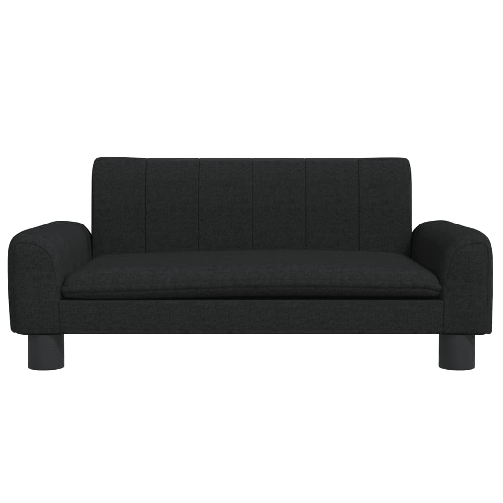 Cama para cães vidaXL em tecido preto, 70x45x30 cm