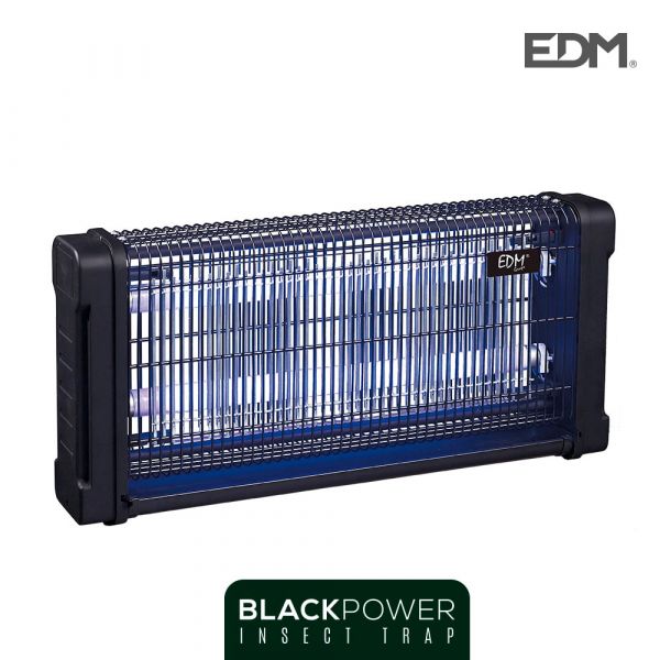 EDM Mata Insetos Elétrico com 2X15W Tubos Uv - ELK06523