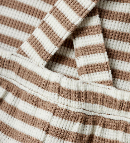 Lil' Atelier Latzhosen - NbmJonas - Mocha Baiser m. Struktur