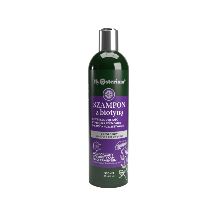 Mysterium Szampon do włosów cienkich i bez objętości Biotyna 300 ml