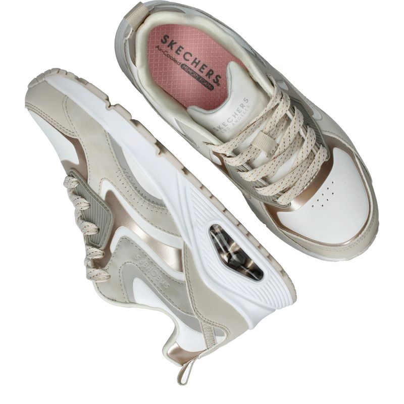 Skechers Uno Gen1 Color Surge Sneakers Beige Meisjes