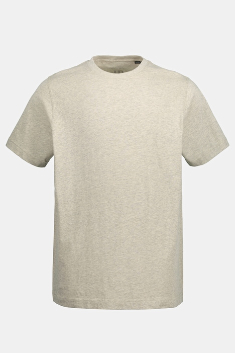 T-Shirt, Basic, Rundhals, gekämmte Baumwolle, bis 8XL