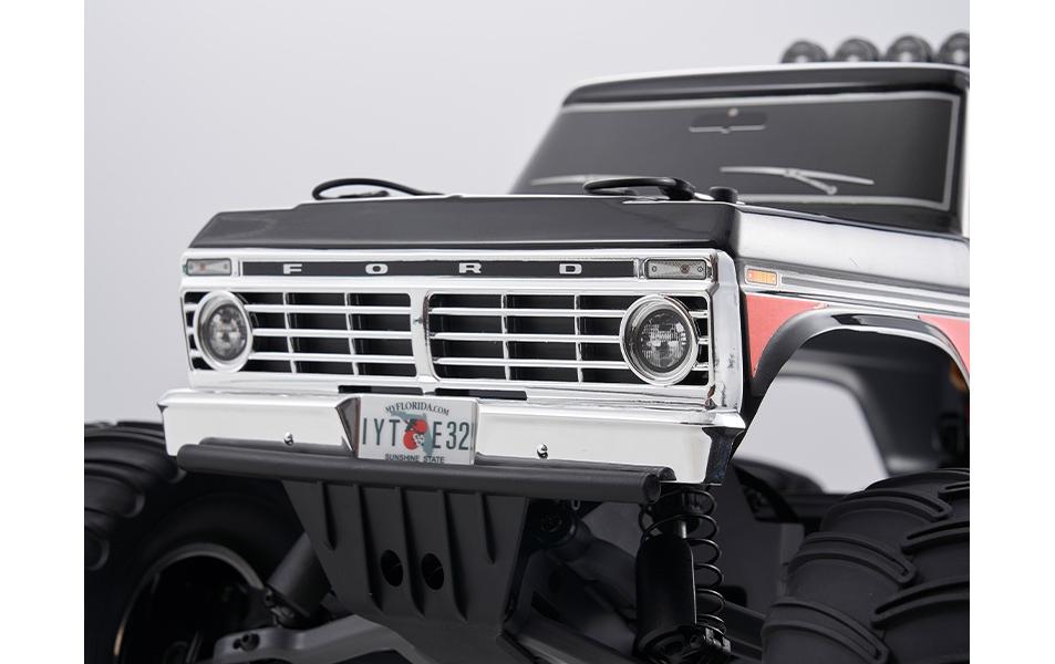 Monster Truck Ford F100, Schwarz RTR, 1:10<br>2WD Off-Road Model mit Brushed Motor