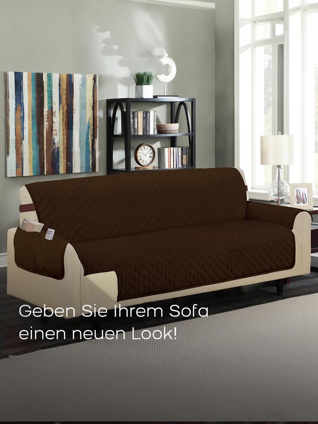 Vielseitiger Sofa-Bezug für 3-Sitzer – schützt vor Flecken & Abnutzung