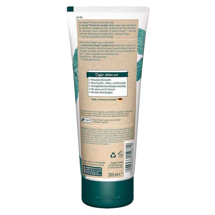 Kneipp Wirkdusche Goodbye Stress, 200 ml