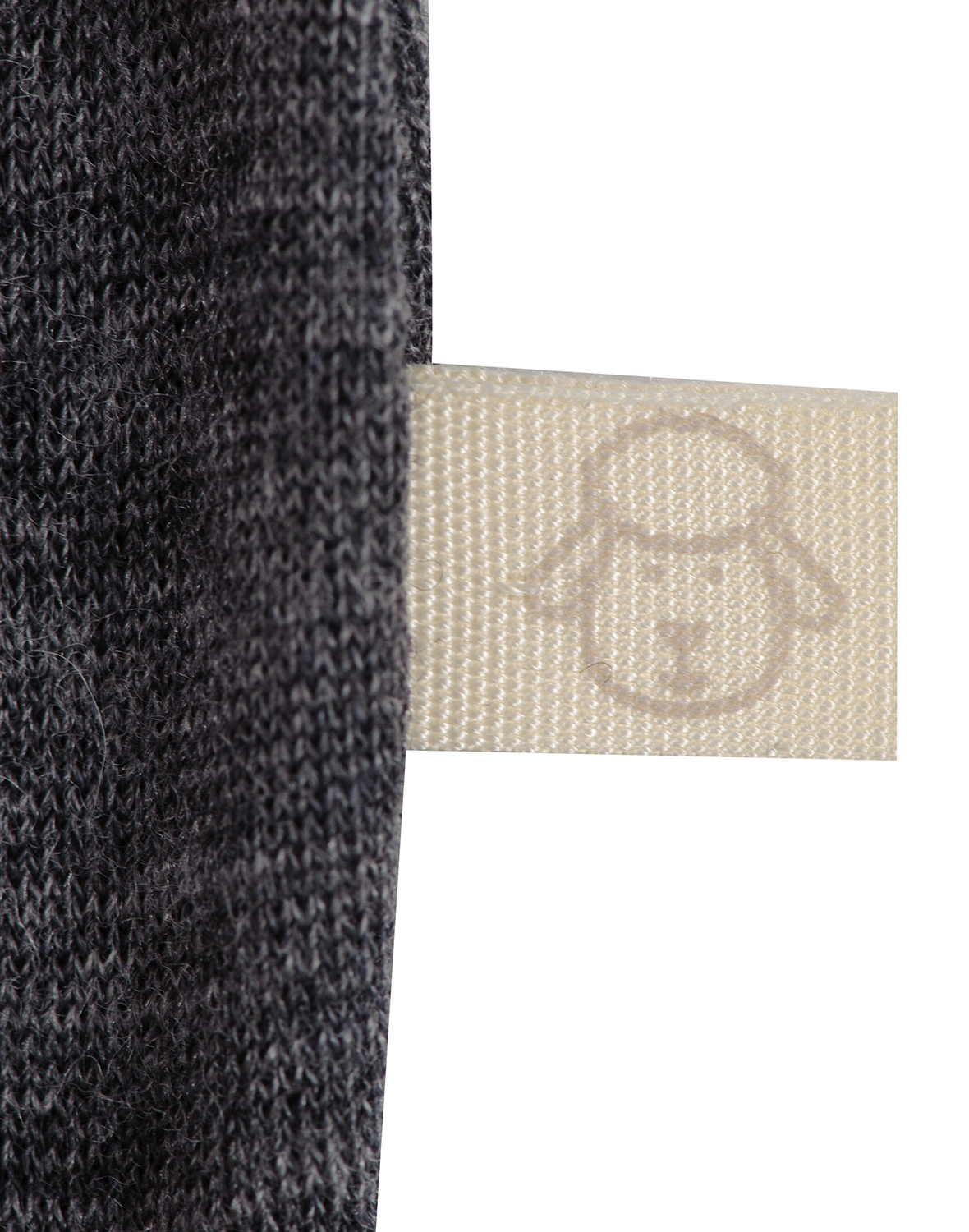 Romper met lange mouw van merinowol voor baby's