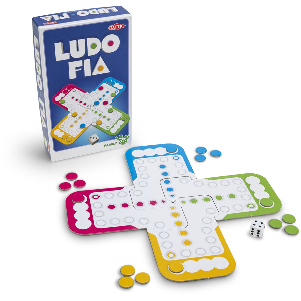 Køb Tactic Games Ludo Fia - Rejse Spil