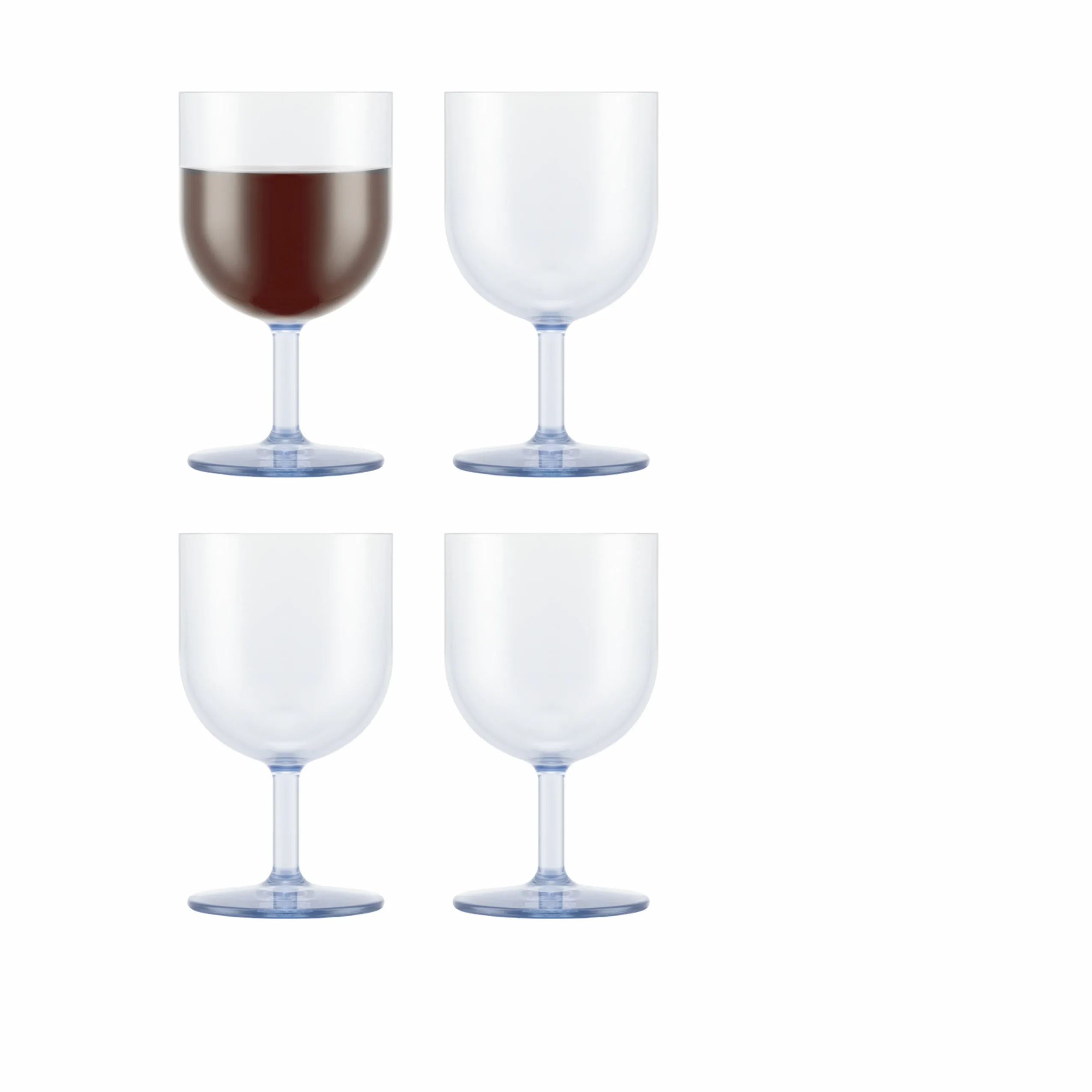 Bodum Oktett Rødvinsglas - 4 stk.