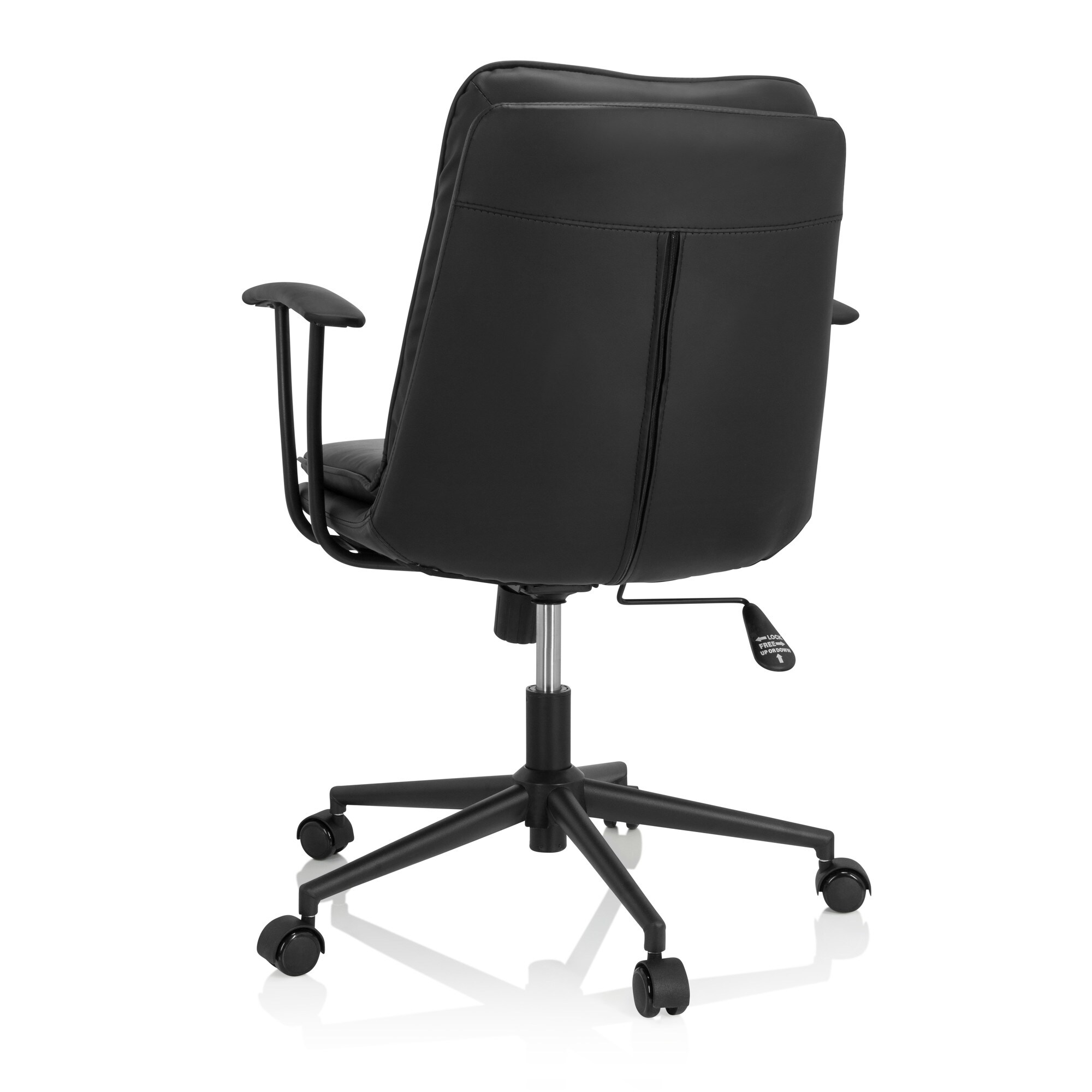 Home Office Bürostuhl SMALLO Kunstleder mit Armlehnen hjh OFFICE