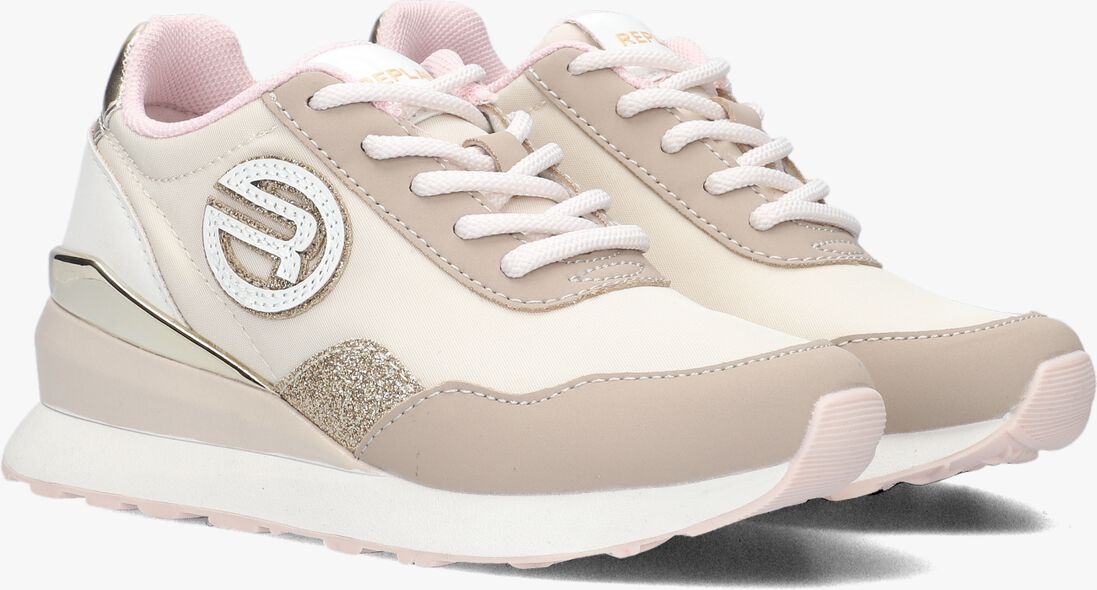 REPLAY beige replay lage sneakers elektra jr-1