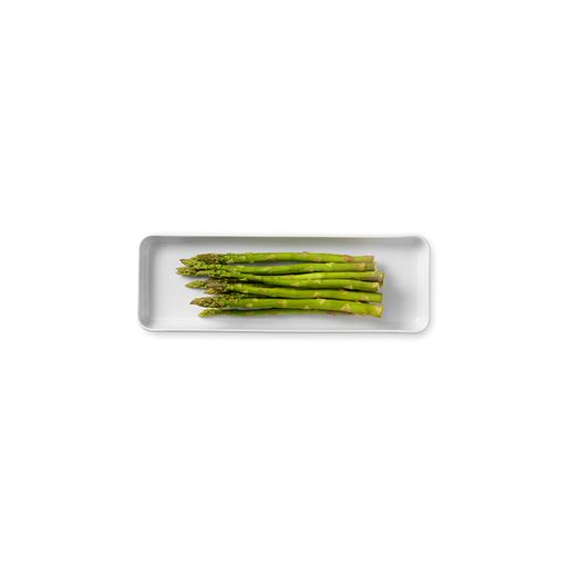 Royal Copenhagen Hvid Riflet Tapasfad, 12,5x36 cm